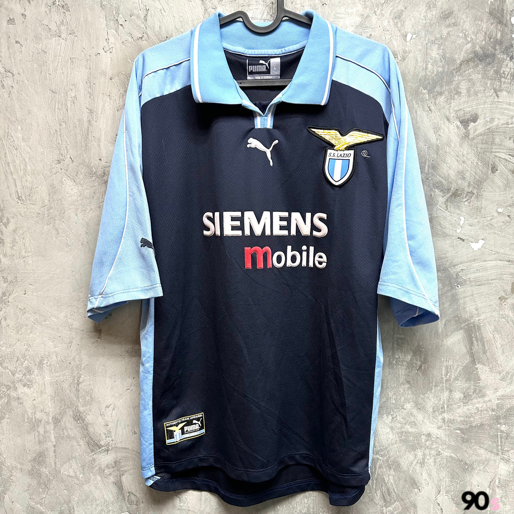2000-01 拉素｜歐洲賽作客｜90% New｜L｜2000-01 Lazio European Away ( L )