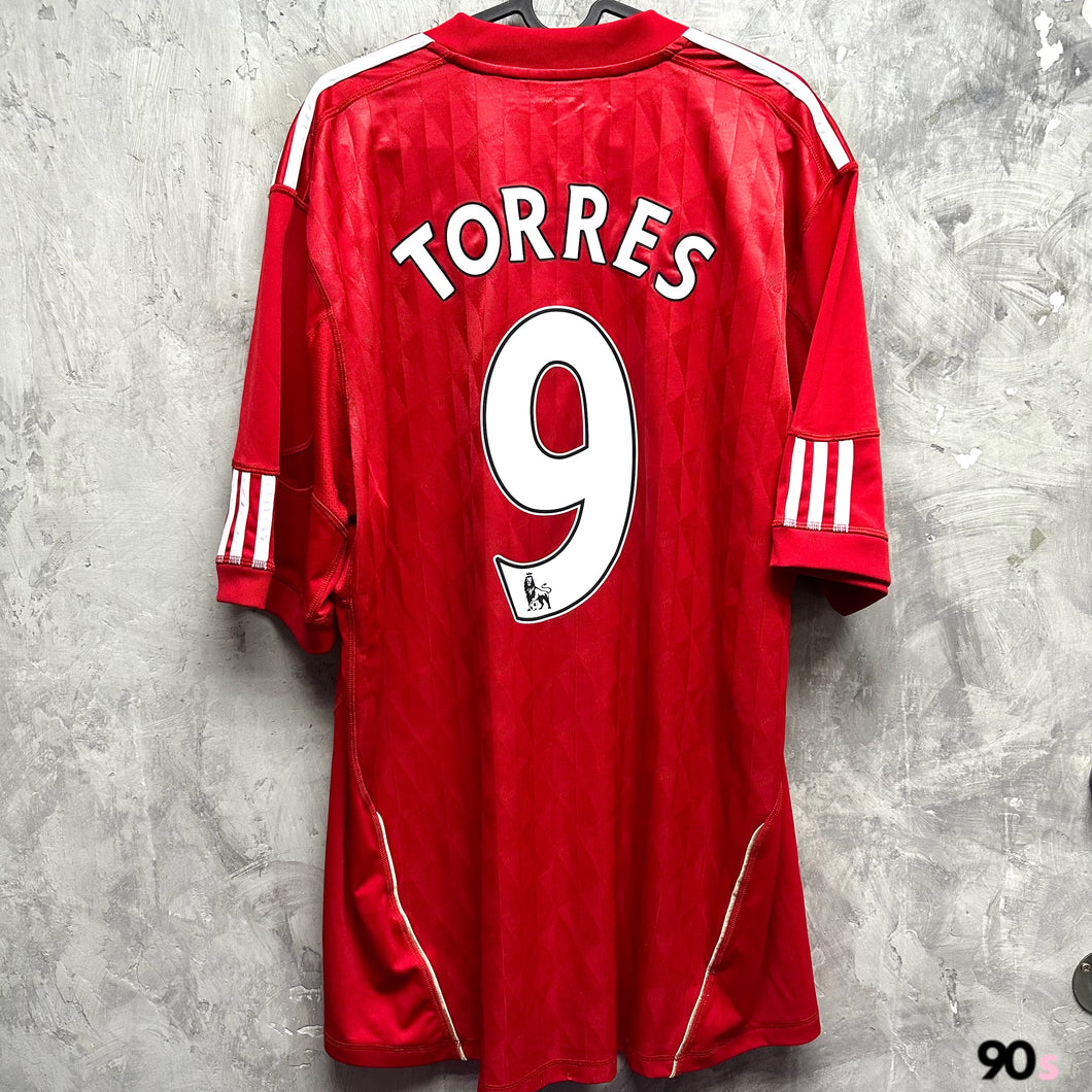 2010-11 利物浦｜主場｜#9 費蘭度托利斯｜90% New｜XL｜2010-11 Liverpool Home #9 Torres ( XL )