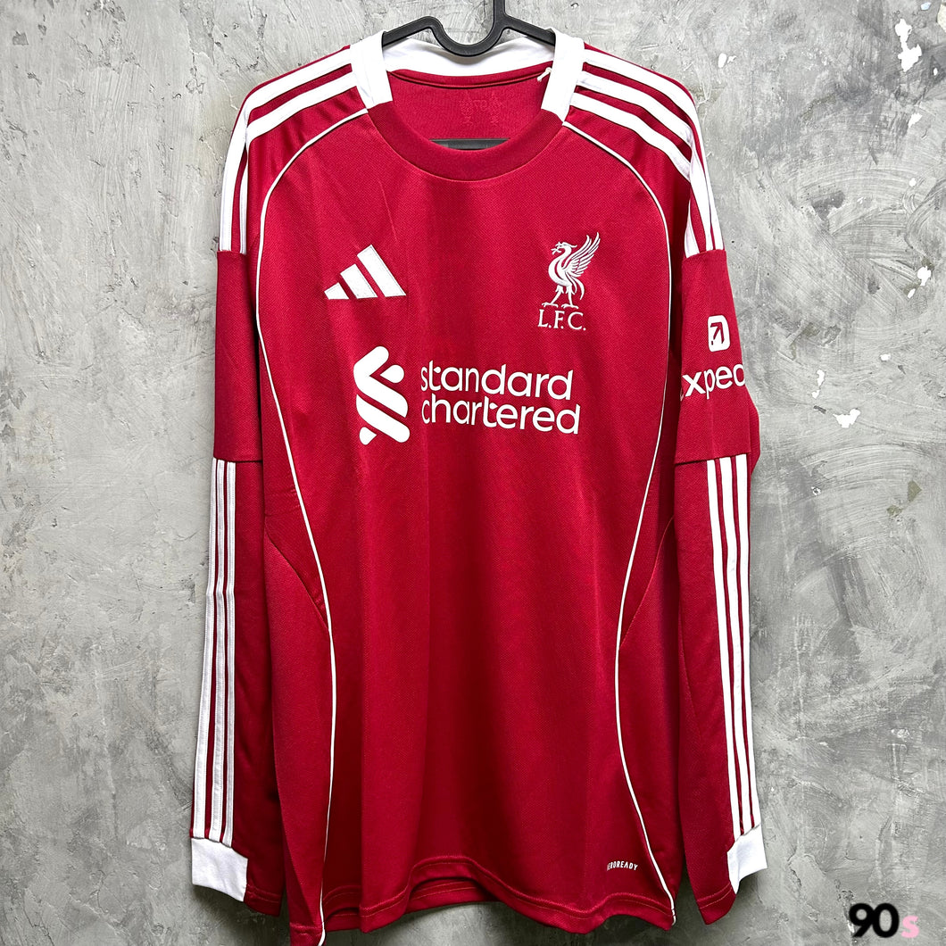2025-26 利物浦｜主場長袖｜BNWT｜ 2025-26 Liverpool Home L/S  ( Multiple Sizes )
