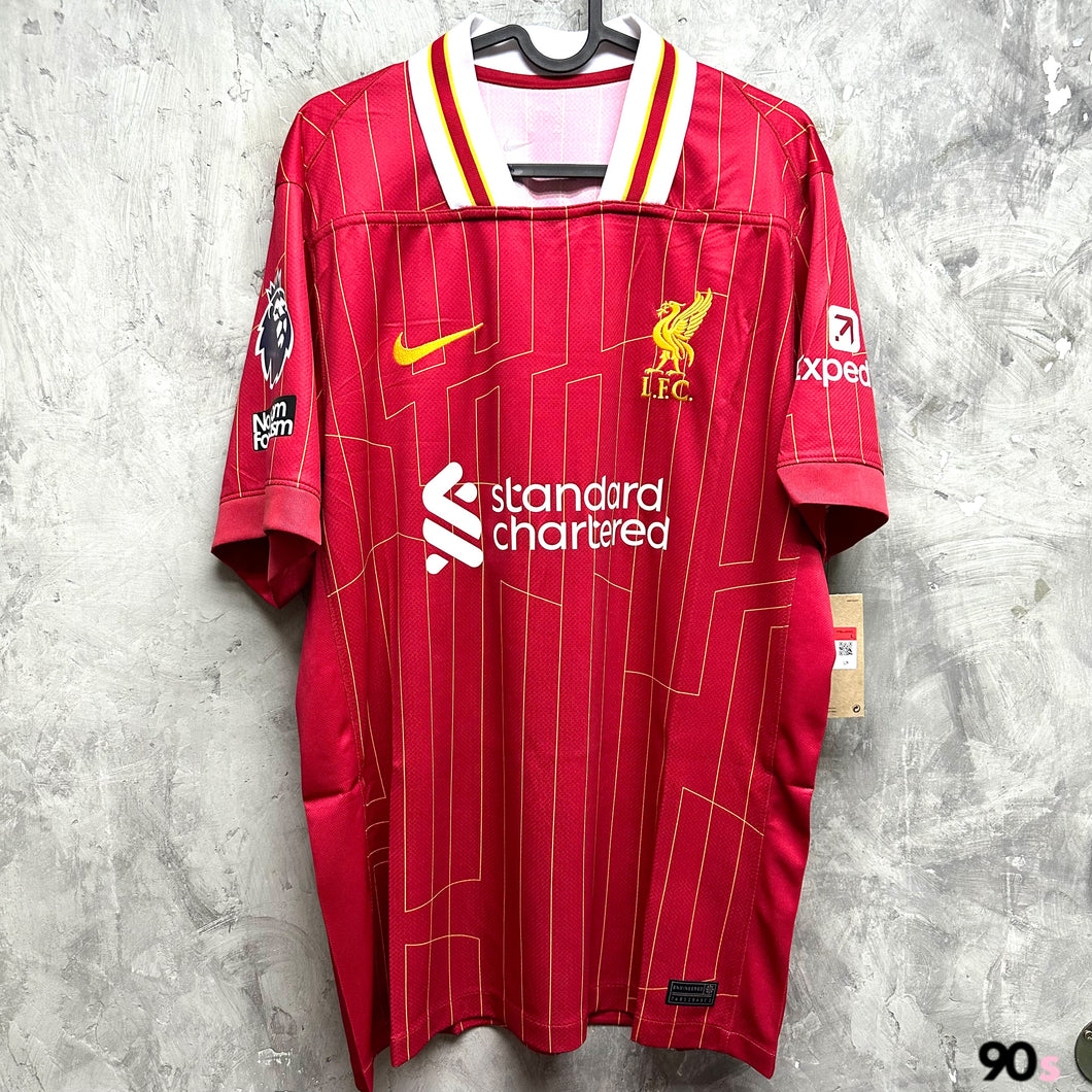 2024-25 利物浦｜主場｜連英超字章｜BNWT｜2024-25 Liverpool Home with EPL Set ( Multiple Sizes )