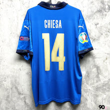 Load image into Gallery viewer, 2020-21 Italy Home #14 Chiesa Euro 2020 Final Version (L)
