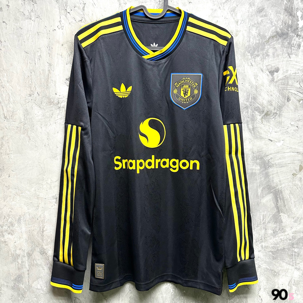 2025-26 曼聯｜第二作客長袖｜球員版｜BNWT｜2025-26 Manchester United Third L/S Authentic ( Multiple Sizes )