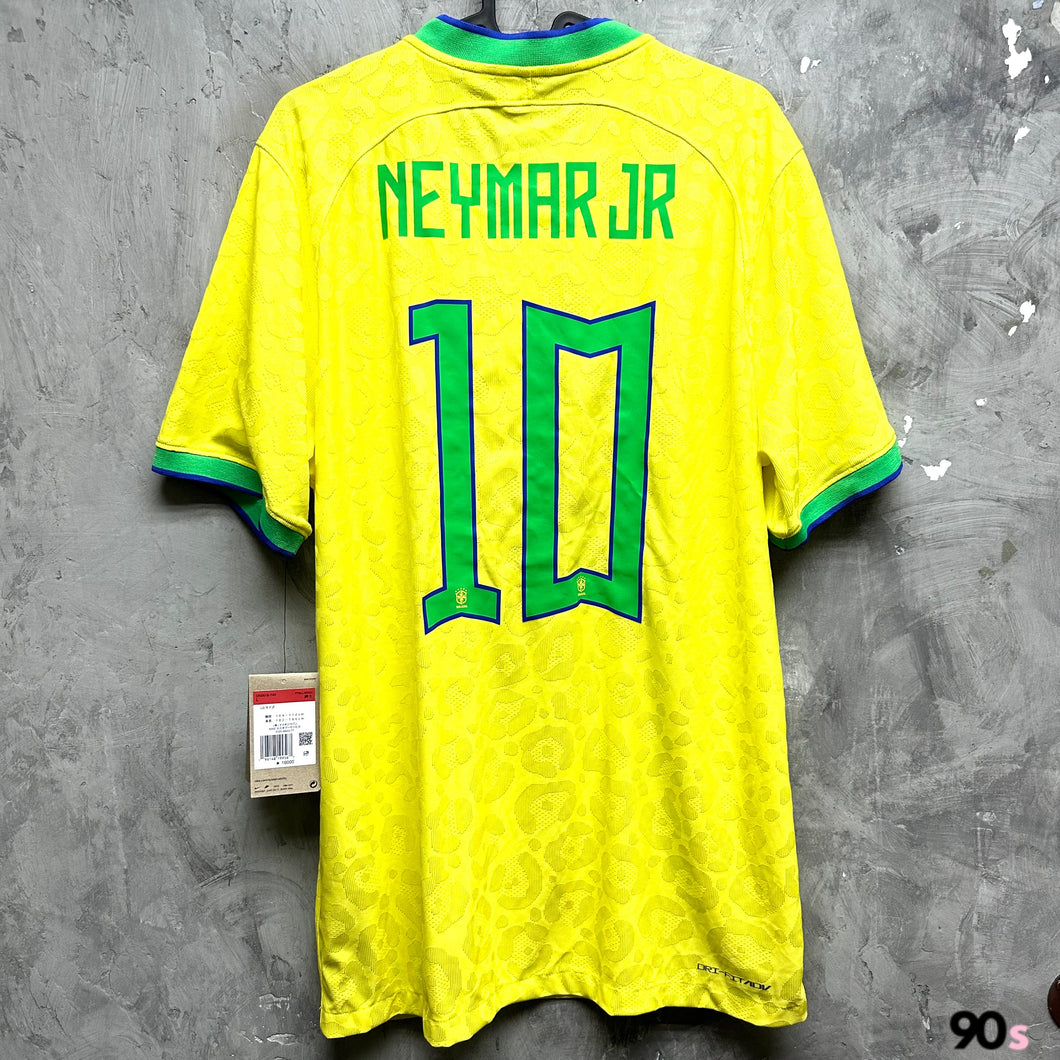2022-23 Brazil｜Home｜Player Edition｜#10 Neymar｜BNWT｜L｜2022-23 Brazil Home #10 Neymar JR Authentic ( L )