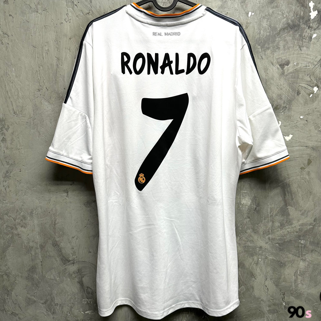 2013-14 皇家馬德里｜主場｜#7 C朗拿度｜西甲 Full Set｜BNWT｜L｜2013-14 Real Madrid Home #7 Ronaldo La Liga Set ( L )