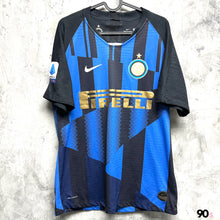 將圖片載入圖庫檢視器 2018-19 國際米蘭｜x Nike 20週年限量版｜主場｜#9 朗拿度｜球員版｜95% New｜L｜2018-19 Inter x Nike 20th Anniversary Home #9 Ronaldo serie A Version Authentic ( L )
