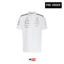 將圖片載入圖庫檢視器 MERCEDES - 2025 AMG Petronas F1 Team Polo - White
