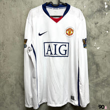 Load image into Gallery viewer, 2008-09 Manchester United | Away Long Sleeve | Dressing Room Player Issue | #9 Berbatov | Premier League Full Set | XL | 2008-09 Manchester United Away #9 Berbatov EPL Full Set Player Issue (XL) 
