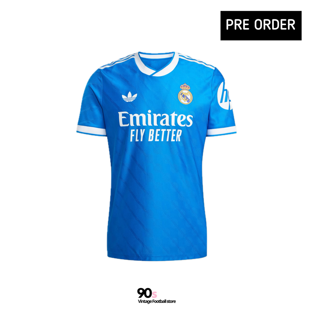 2025-26 皇家馬德里｜第二作客｜球員版｜BNWT｜2025-26 Real Madrid Third Authentic ( Multiple Sizes )