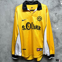 將圖片載入圖庫檢視器 1998-00 多蒙特｜主場長袖｜90% New｜S｜1998-00 Dortmund Home L/S ( S )
