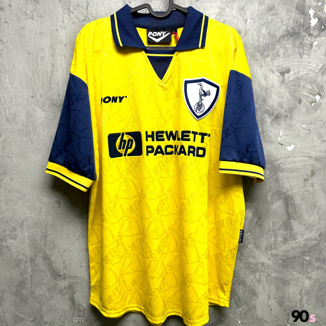 1995-97 熱刺｜原裝復刻第二作客｜BNWT｜M｜1995-97 Tottenham Official Retro Third （ Multiple Sizes )