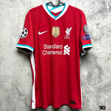Load image into Gallery viewer, 2020-21 利物浦｜主場｜球員版｜#6 泰亞高｜歐聯 Full Set｜95% New｜L｜2020-21 Liverpool Home #6 Thiago UCL Set Vaporknit ( L )
