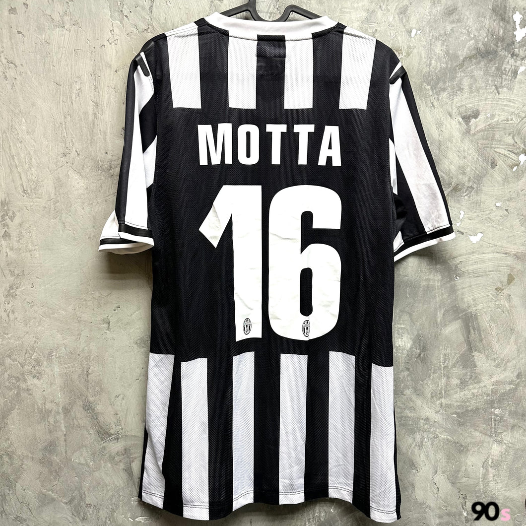 2013-14 祖雲達斯｜主場｜更衣室球員版｜#16 莫達｜意甲 Full Set｜90% New｜L｜2013-14 Juventus Home #16 Motta Serie A Set Player Issue ( L )