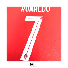將圖片載入圖庫檢視器 《Official Printing &amp; Patches》 2025-26 葡萄牙｜主場｜印字｜25/26 Portugal Home Official Nameset
