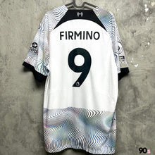 Load image into Gallery viewer, 2022-23 利物浦｜作客｜球員版｜#9 費明奴｜95% new｜XL｜2022-23 Liverpool Away Vapor Match #9  Firmino EPL Version ( XL )
