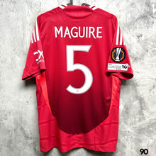 Load image into Gallery viewer, 2024-25 Manchester United | Home | Player Version | Europa League Final Full Set | BNWT | 2024-25 Manchester United Home Authentic with Europa Final Version ( Multiple Sizes ) 
