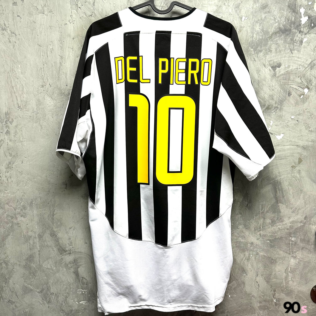 2003-04 祖雲達斯｜主場｜#10 迪比亞路｜90% New｜L｜2003-04 Juventus Home #10 Del Piero ( L )