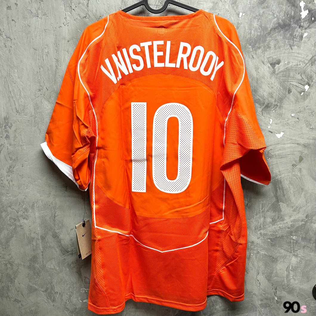《原裝復刻》 2004 荷蘭｜主場復刻｜#10 雲尼斯杜萊｜BNWT｜2004 Holland Home #10 V.Nistelrooy Reissue ( Multiple Sizes )