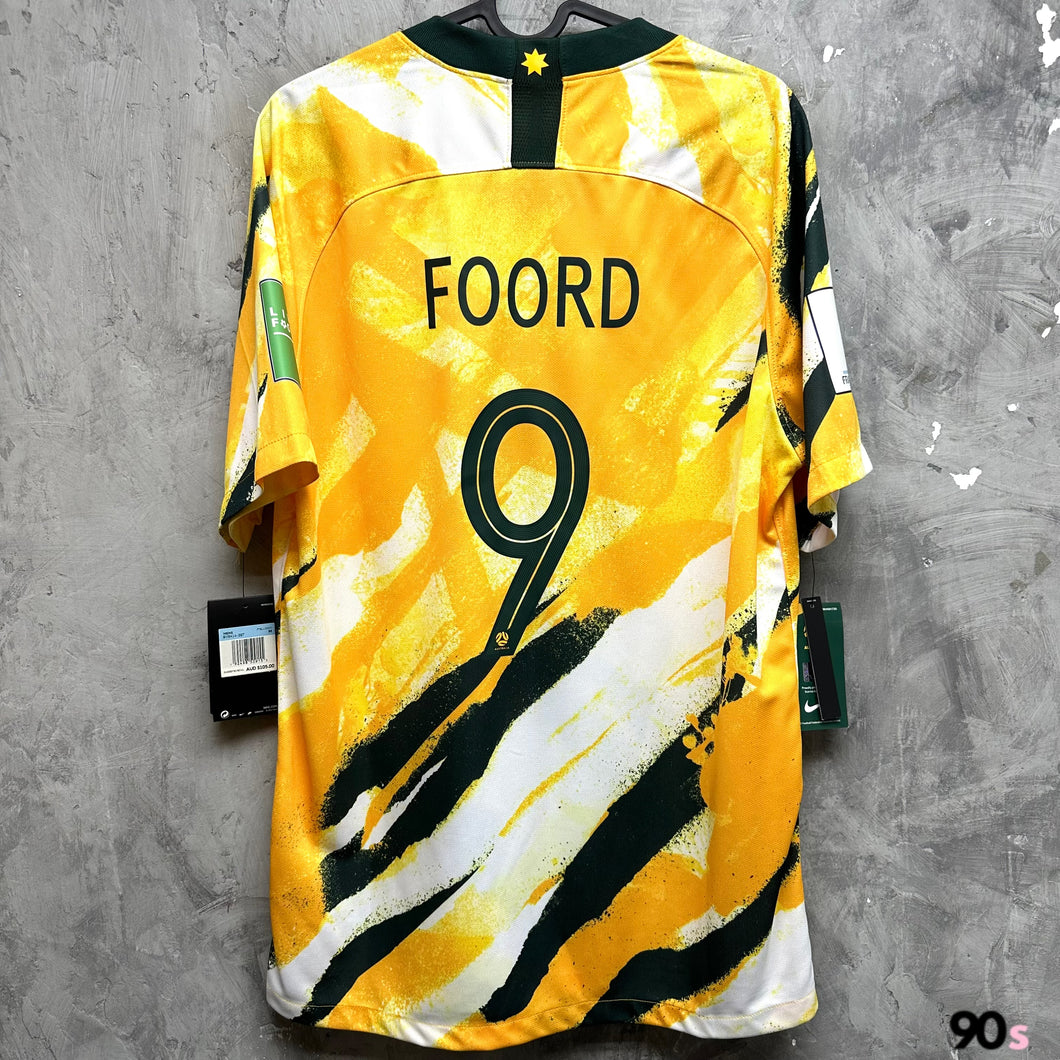 2019-20 Australia Woman Home | Home | #9 Foord | 2019 Women's World Cup Full Set | BNWT | M | 2019-20 Australia Woman Home #9 Foord 2019 World Cup Set ( M )
