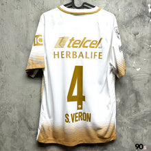 將圖片載入圖庫檢視器 2015-16 普馬斯｜作客｜#4 S.華朗｜90% New｜M｜2015-16 UNAM Pumas Away #4 S. Veron ( M )

