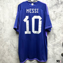 將圖片載入圖庫檢視器 2022-23 阿根廷｜2星作客｜#10 美斯｜vs 波蘭｜BNWT｜Asia 2XL｜2022-23 Argentina Away #10 Messi vs Poland ( Asia 2XL )
