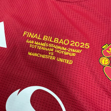 Load image into Gallery viewer, 2024-25 Manchester United | Home Long Sleeve | Player Edition | Europa League Final Full Set | BNWT | 2024-25 Manchester United Home L/S Authentic with Europa Final Version ( Multiple Sizes ) 
