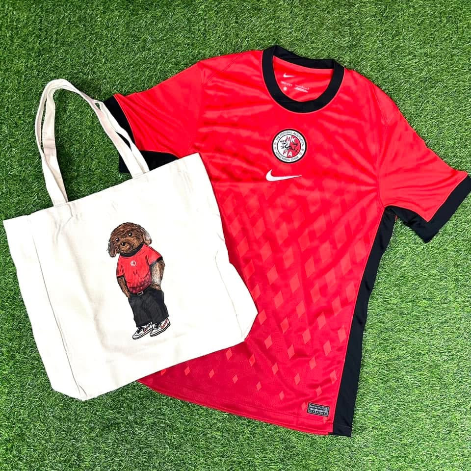 【AW90s x The Pitch】Team HKG Tote Bag - 24/25 Team Hong Kong Mr.Pitch 