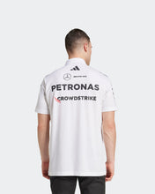 將圖片載入圖庫檢視器 MERCEDES - 2025 AMG Petronas F1 Team Polo - White
