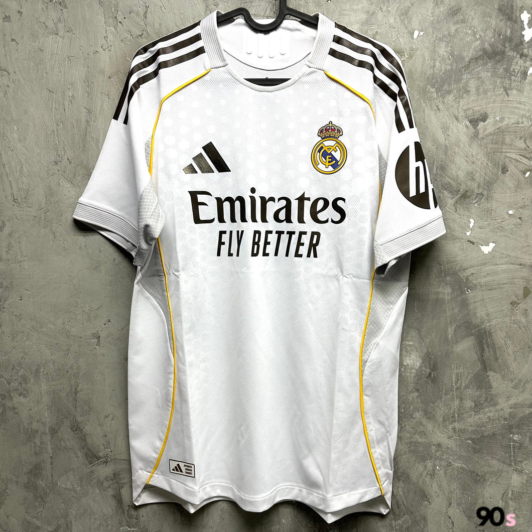 2025-26 皇家馬德里｜主場｜球員版｜BNWT｜2025-26 Real Madrid Home Authentic ( Multiple Sizes )