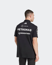 將圖片載入圖庫檢視器 MERCEDES - 2025 AMG Petronas F1 Team Polo - Black
