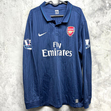 Load image into Gallery viewer, 2009-10 Arsenal Away L/S #4 Fabregas EPL Version Player Issue (XL) 
