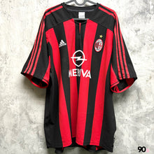 將圖片載入圖庫檢視器 2003-04 AC 米蘭｜主場｜#22 卡卡｜90% New｜XL｜2003-04 AC Milan Home #22 Kaka ( XL )
