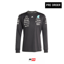 將圖片載入圖庫檢視器 MERCEDES - 2025 AMG Petronas F1 Team Driver Long Jersey - Black
