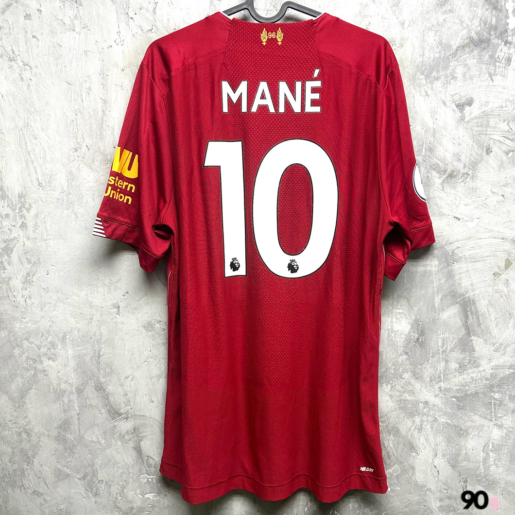 2019-20 利物浦｜主場｜球員版｜#10 文尼｜英超 Full Set｜90% New｜XL｜2019-20 Liverpool Home #10 Mane EPL Set authentic  ( L )