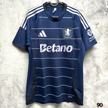 Load image into Gallery viewer, 2024-25 Aston Villa｜Second away｜Even with Premier League stamp｜2024-25 Aston Villa Third with EPL Set (Multiple Sizes) 
