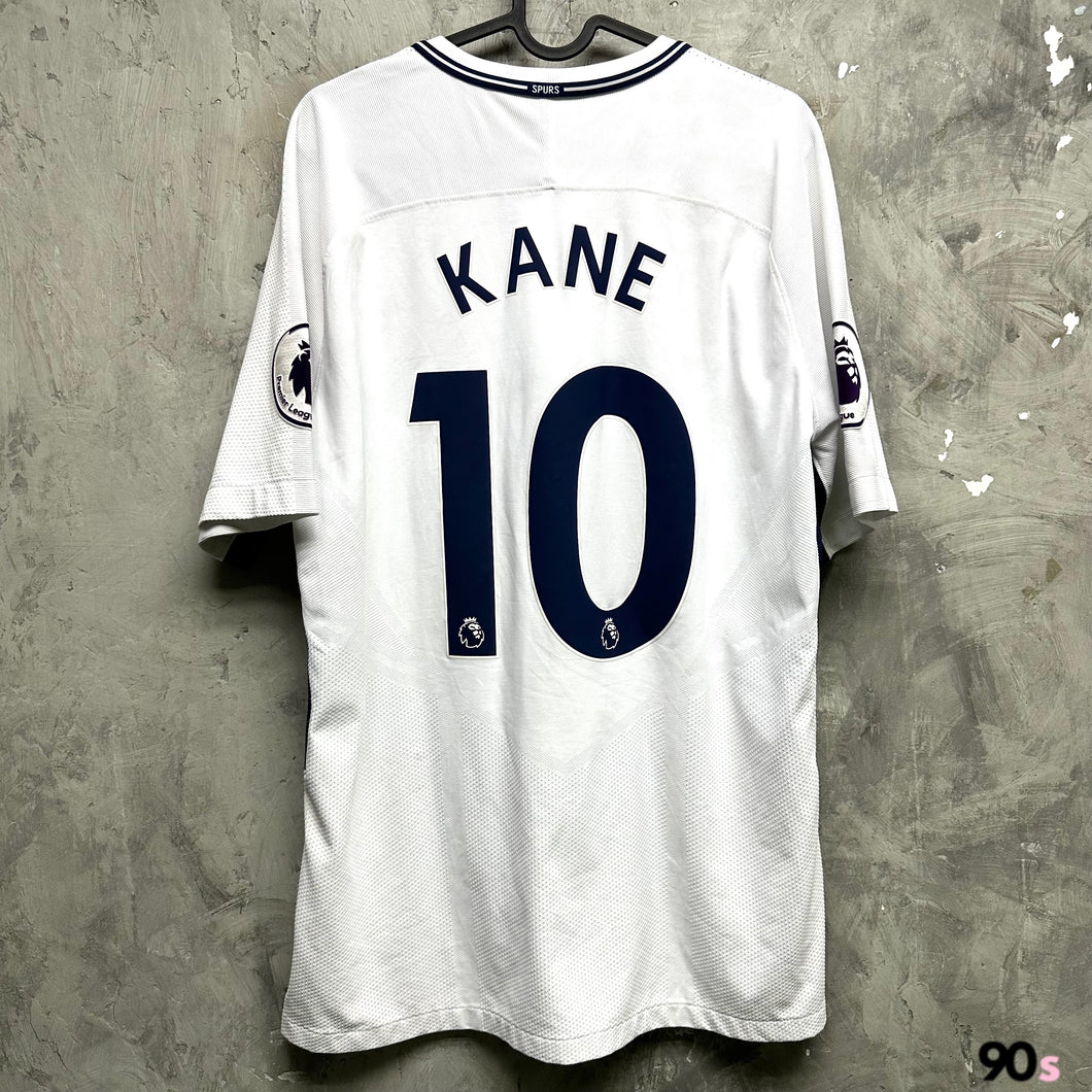 2017-18 熱刺｜主場｜球員版｜#10 哈利簡尼｜英超 Full Set ｜90% New｜L｜2017-18 Tottenham Home #10 Kane EPL Version Authentic ( L )
