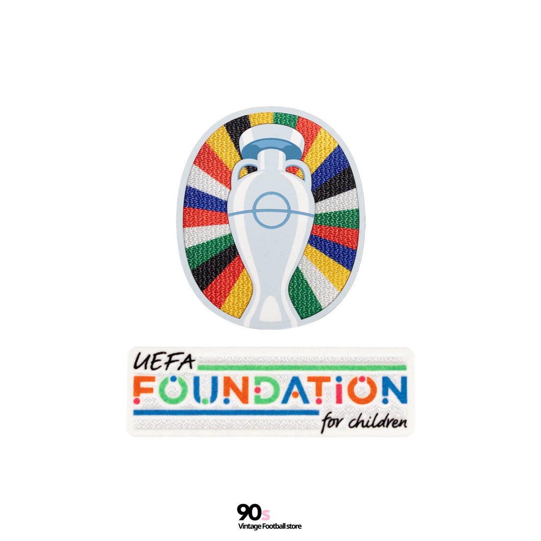 《Official Printing & Patches》 2024 歐洲國家盃 Set｜UEFA Euro 2024 Patch Set