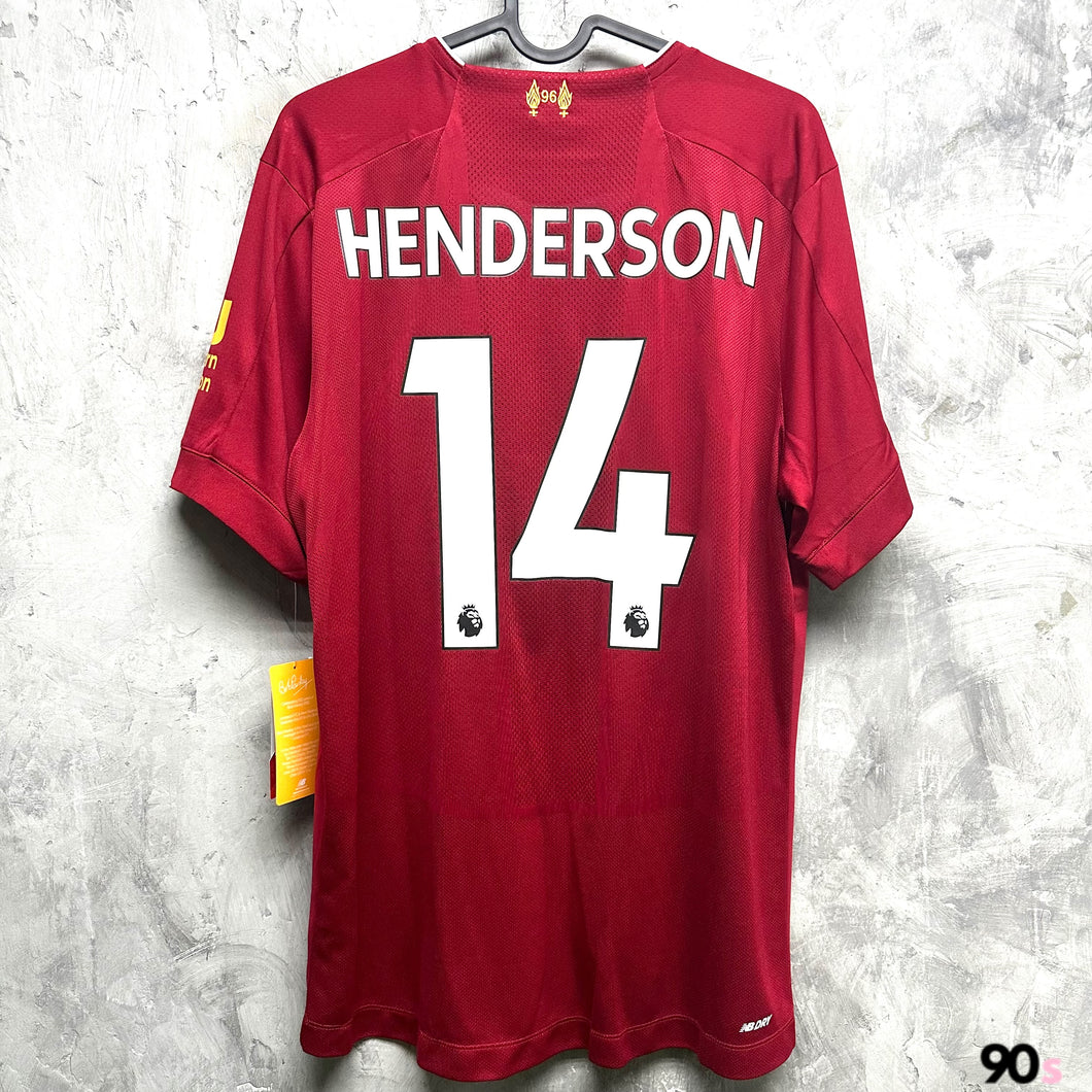 2019-20 Liverpool ｜ Home ｜ #14 Henderson ｜ Premier League Full Set ｜ BNWT ｜ M ｜ 2019-20 Liverpool Home #14 Henderson EPL version ( M )