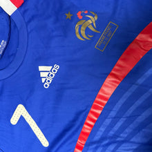Load image into Gallery viewer, 2007-08 France｜Home Long Sleeve｜Player Edition｜#7 Malouda｜85% New｜XL｜2007-08 France Home L/S #7 Malouda Formation (XL)
