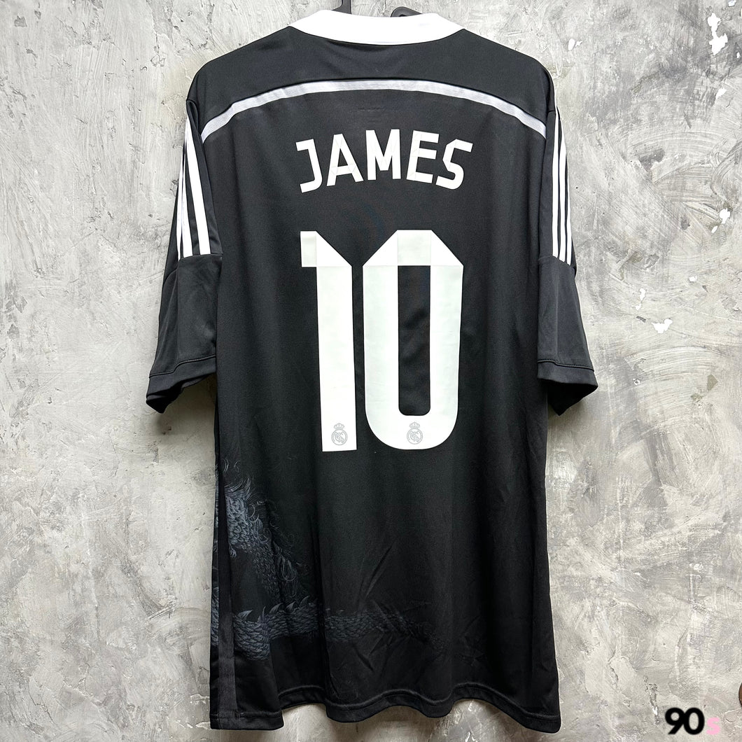 2014-15 皇家馬德里｜x Y-3 第二作客｜#10 占士洛迪古斯｜BNWT｜L｜2014-15 Real Madrid x Y-3 Third #10 James ( L )