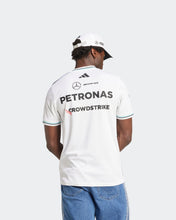 將圖片載入圖庫檢視器 MERCEDES - 2025 AMG Petronas F1 Team Driver Jersey Authentic - White
