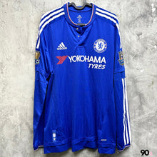 Load image into Gallery viewer, 2015-16 Chelsea Home L/S #10 Hazard EPL Set ( Size 8 )
