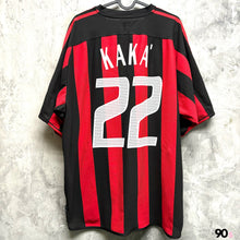 將圖片載入圖庫檢視器 2003-04 AC 米蘭｜主場｜#22 卡卡｜90% New｜XL｜2003-04 AC Milan Home #22 Kaka ( XL )

