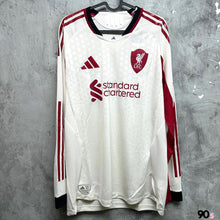 將圖片載入圖庫檢視器 2025-26 利物浦｜作客長袖｜球員版｜BNWT｜ 2025-26 Liverpool Away L/S Authentic  ( Multiple Sizes )
