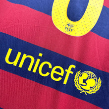 Load image into Gallery viewer, 2015-16 Barcelona Home #8 Iniesta La Liga Full Set | 90% New | L | 2015-16 Barcelona Home #8 Iniesta La Liga Set Authentic ( L ) 
