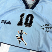 Load image into Gallery viewer, &quot;Original Reissue&quot; 2001 Diego Maradona Fila Farewell｜Original Reissue｜Brand New｜2001 Diego Maradona Fila Reissue Farewell (Multiple Sizes)
