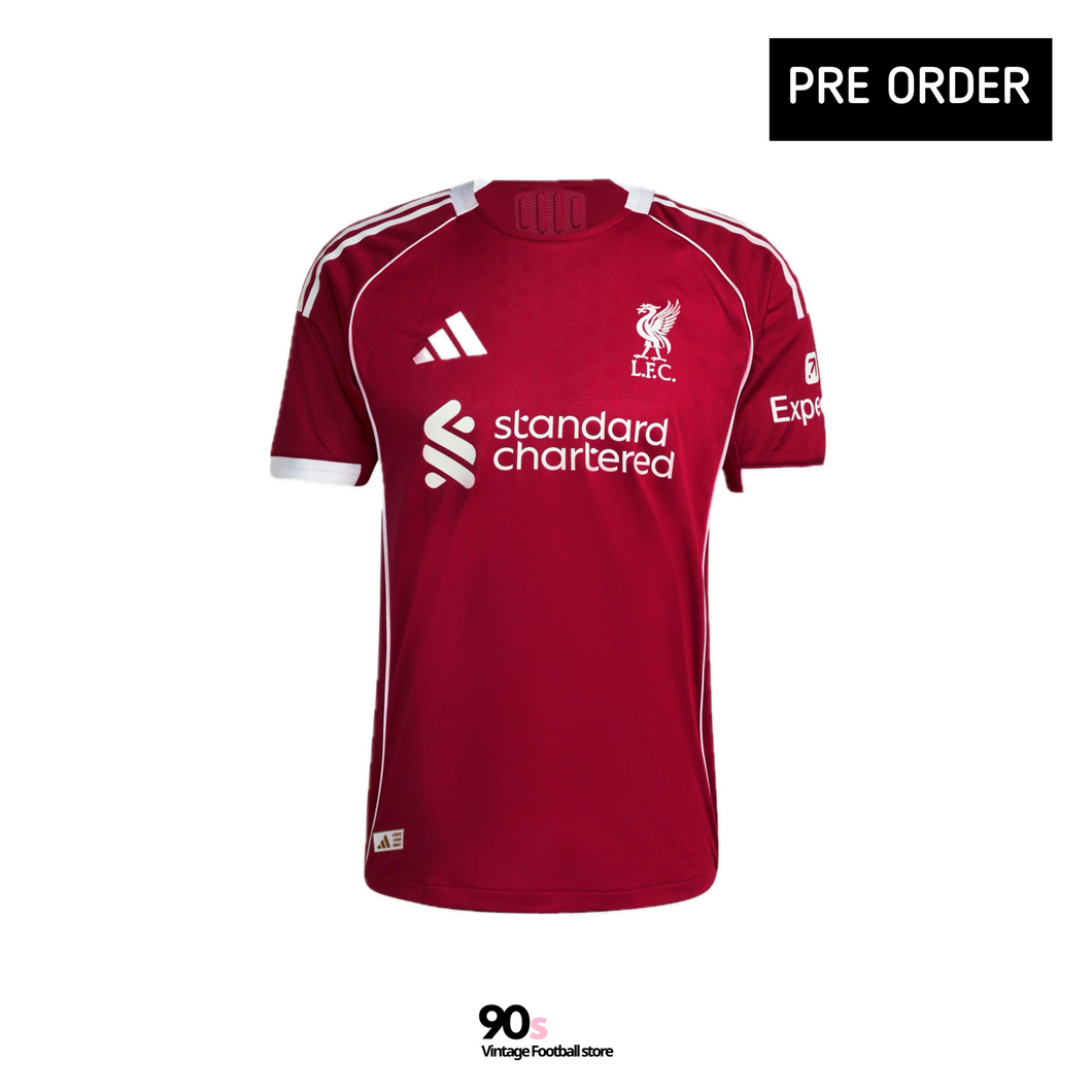 2025-26 利物浦｜主場｜球員版｜BNWT｜ 2025-26 Liverpool Home Authentic  ( Multiple Sizes )