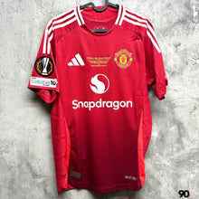Load image into Gallery viewer, 2024-25 Manchester United | Home | Player Version | Europa League Final Full Set | BNWT | 2024-25 Manchester United Home Authentic with Europa Final Version ( Multiple Sizes ) 
