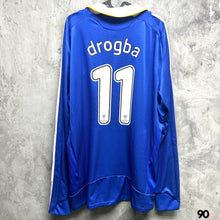 Load image into Gallery viewer, 2008-09 Chelsea｜Home Long Sleeve｜#11 Drogba｜90% New｜XL｜2008-09 Chelsea Home L/S #11 Drogba (XL)
