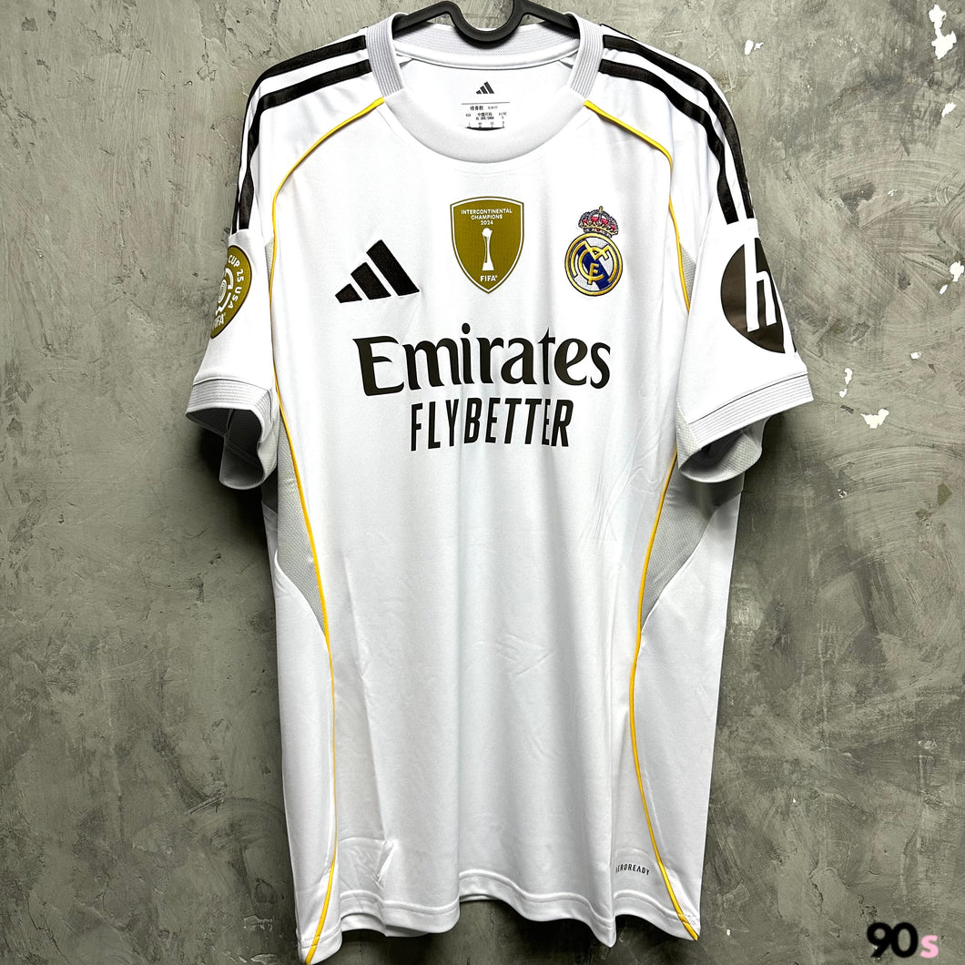 2025-26 皇家馬德里｜主場｜BNWT｜2025-26 Real Madrid Home ( Multiple Sizes )