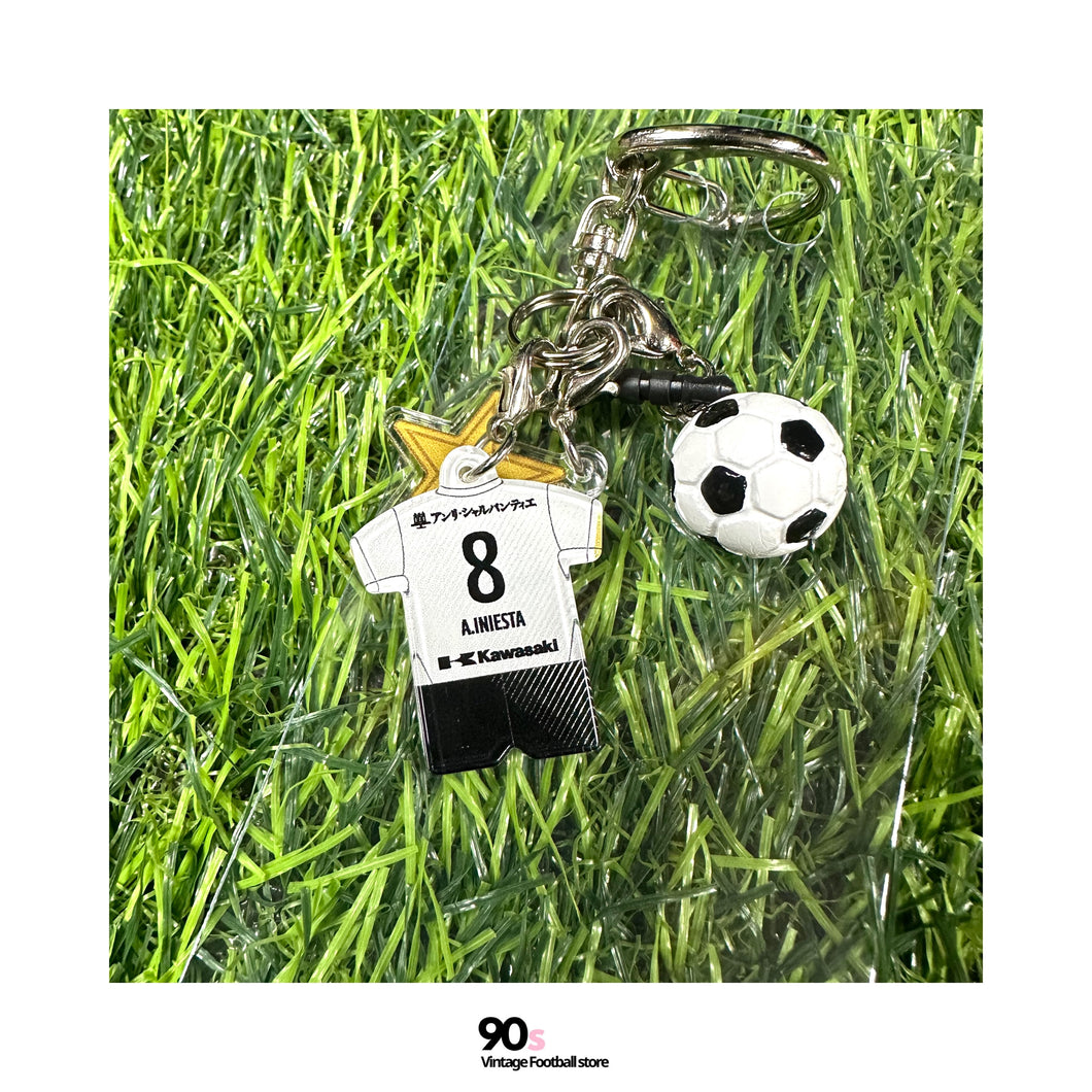 Vissel Kobe #8 Iniesta Keychain｜Vissel Kobe #8 Iniesta Keychain